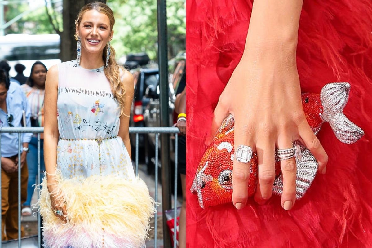 Blake Lively Engagement Ring - Diamondrensu, image size:1200x800