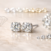 Moissanite Studs Guide: Understanding the 4Cs (Cut, Color, Clarity, Carat)