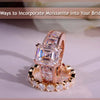 Unique Ways to Incorporate Moissanite into Your Bridal Look