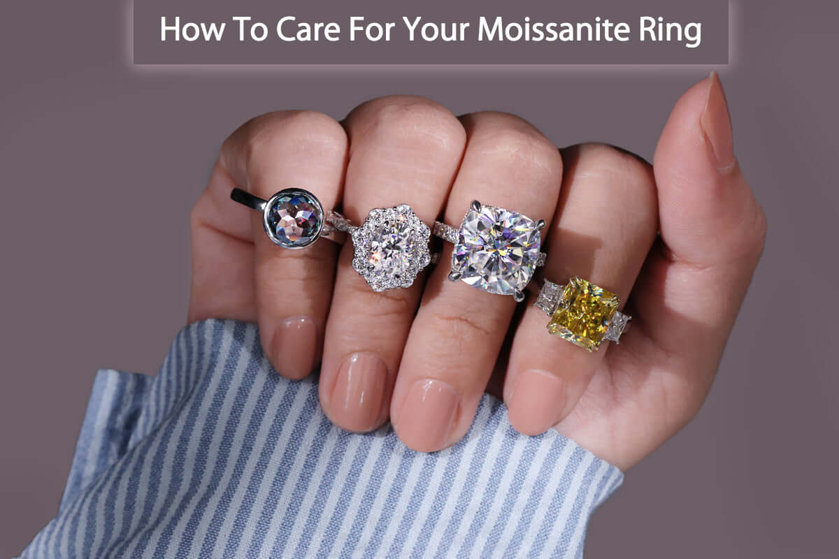 How To Clean And Care For Your Moissanite Ring
