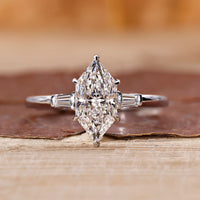 Stunning dutch marquise ring handcrafted with exceptional detail.