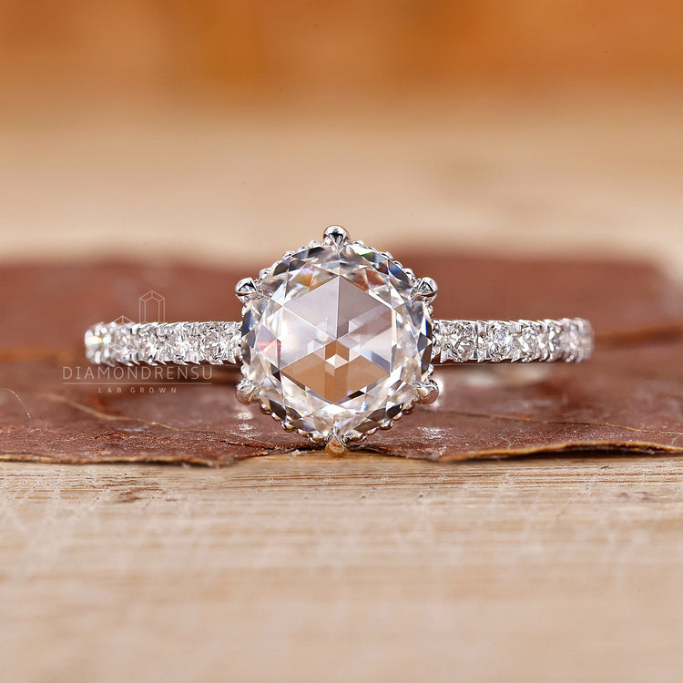 Custom engagement ring designed for your unique love story.
