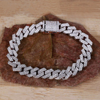 lab created diamond bracelet