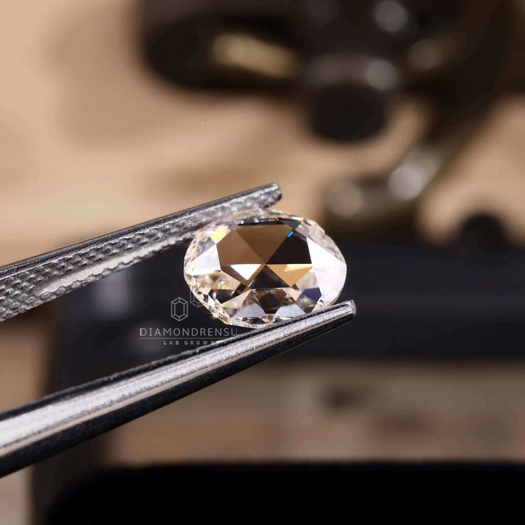Loose diamond with rose cut comes from Diamondrensu.
