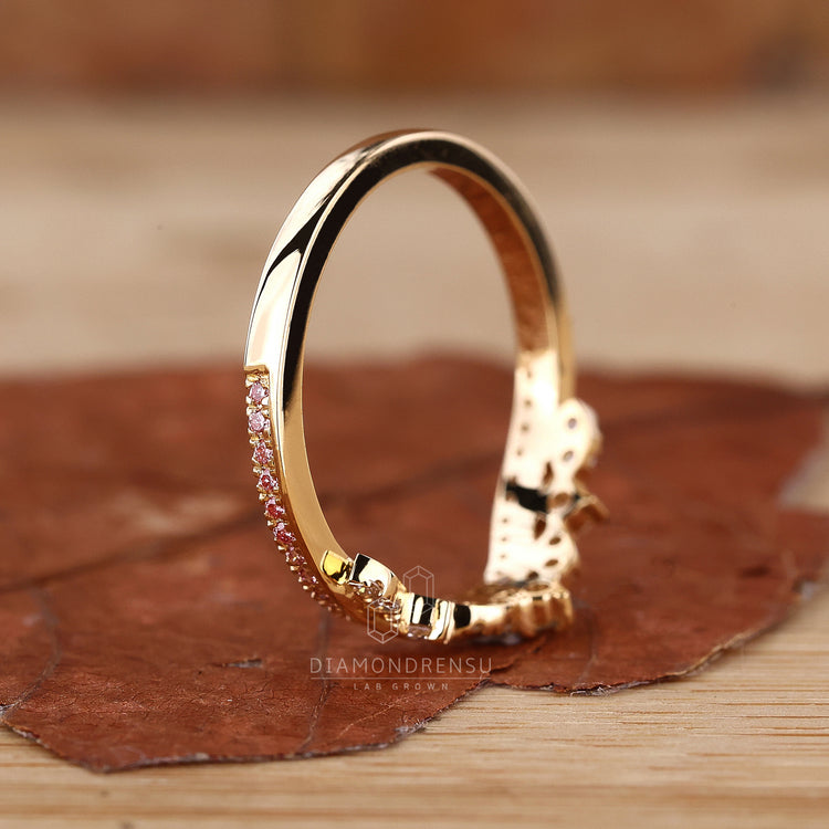 Yellow Gold Wedding Band with elegant craftsmanship.