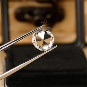 Buy lab grown loose diamonds with a classic round rose cut shape.