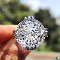 Milgrain ring featuring intricate vintage details.