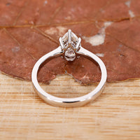 Pave Engagement Ring showcasing brilliant diamond accents.