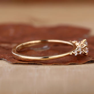 Round Diamond Engagement Ring crafted to perfection.