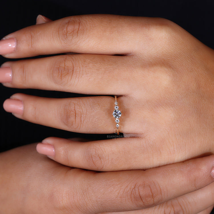 Yellow Gold Engagement Ring for a luxurious touch.