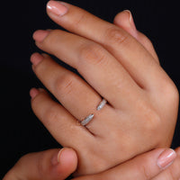 Round Diamond Wedding Band featuring classic round diamonds.