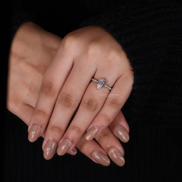 Claw Prong Engagement Ring for secure, elegant styling.