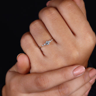 Five Stone Diamond Ring in a stunning design.