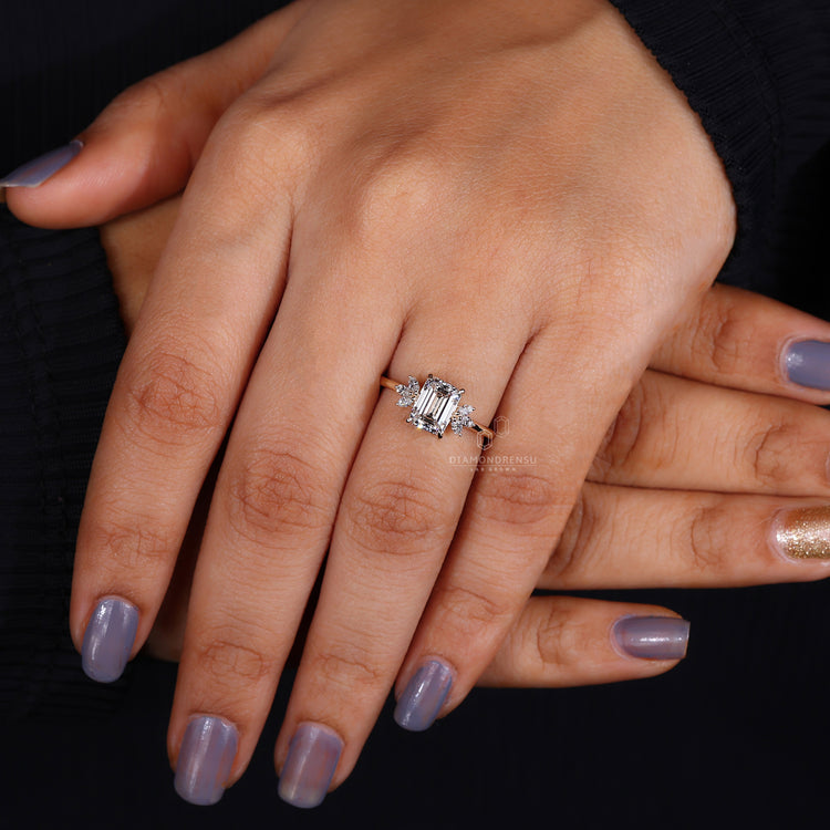 Lab Grown Diamond prong setting ring with exceptional craftsmanship.