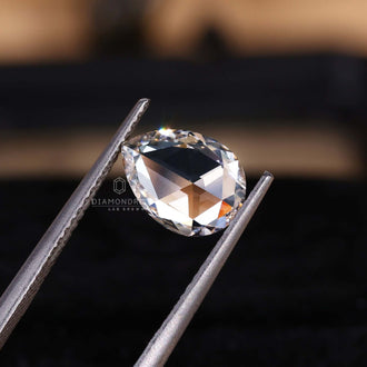 1.21 carat diamond offered in rose cut pear diamond style for buyers.