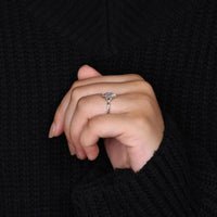 Baguette Cut Diamond Ring designed with precision and elegance.