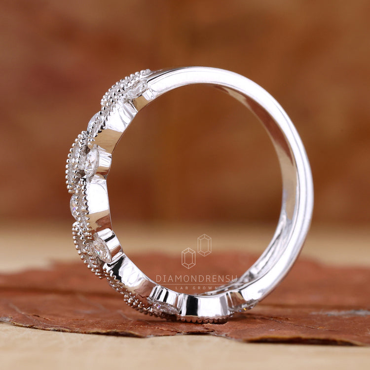 Handmade band reflecting meticulous artistry and care.