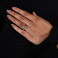 Stackable Wedding Band designed for versatile and stylish wear.