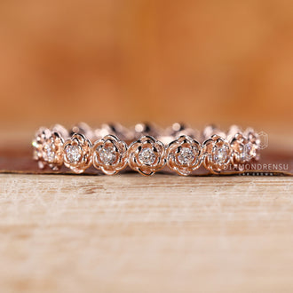 Diamondrensu band designed for lasting beauty.