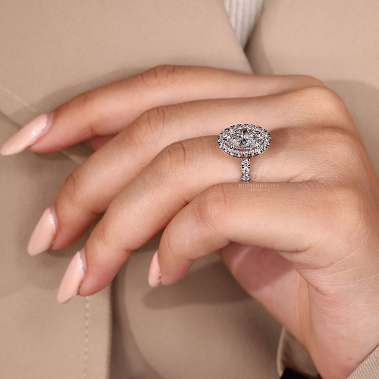 Lab Grown Diamond with IGI certified.