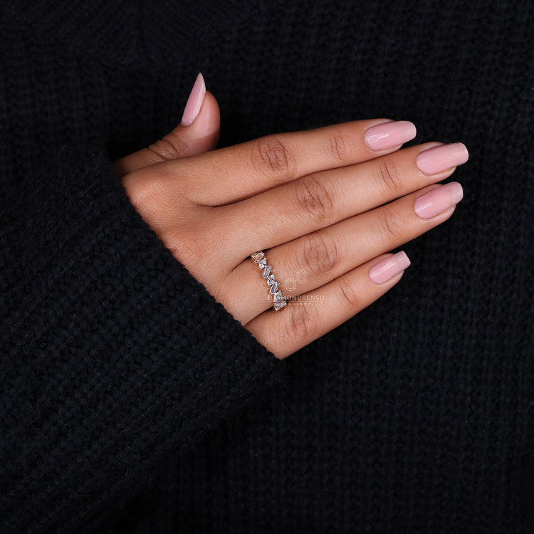 Yellow Gold Wedding Band designed for timeless elegance.