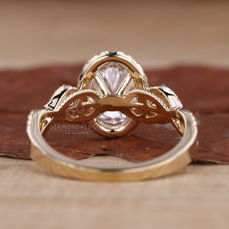 Handmade yellow gold ring crafted with care and precision.