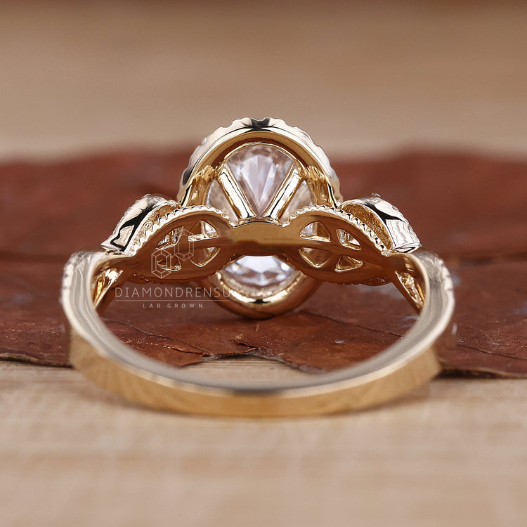 Handmade yellow gold ring crafted with care and precision.