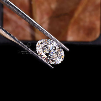 1.62 carat oval loose diamond is perfect for making a unique pendant.