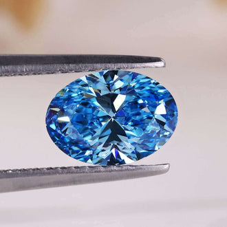 Oval cut diamond lab grown diamond IGI Certified