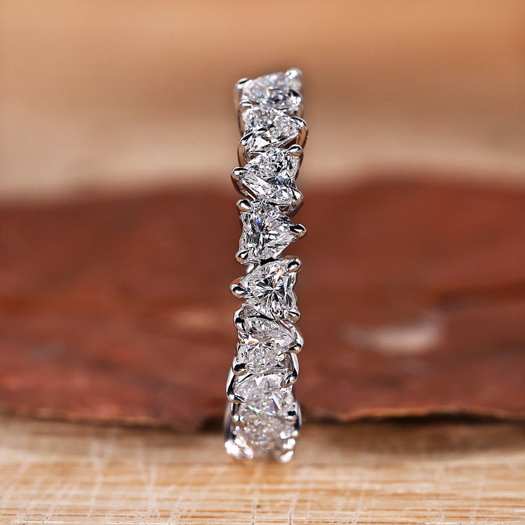 White Gold Wedding Band with a classic and timeless design.