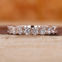 Custom wedding band designed to match your unique love story.