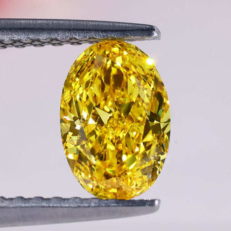 Oval cut diamond lab grown diamond