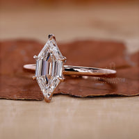 Solitaire Ring with a stunning 6 prong claw setting.