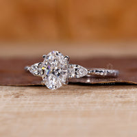 Hammer finish gold ring with a unique textured look.