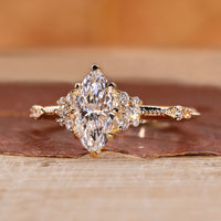 Milgrain Ring with intricate detailing and antique-inspired style.