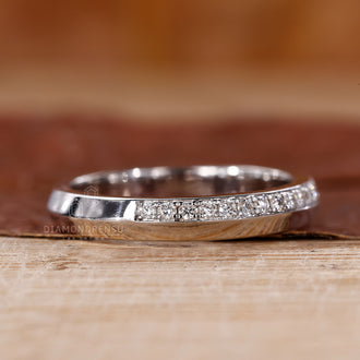 Buy wedding band with diamondrensu band.