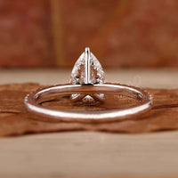 lab created diamond ring