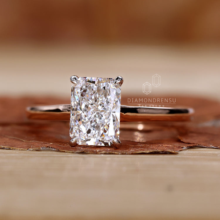 Peekaboo ring featuring hidden diamonds for added sparkle.