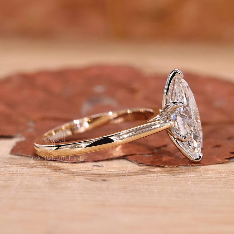 Cathedral Setting Ring for a beautifully elevated diamond.