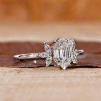 Marquise Diamond Ring with elegant design and flawless diamonds.