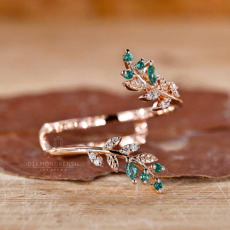 Marquise Diamond Ring made with lab grown diamond beauty.