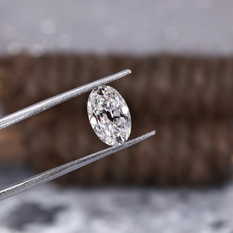 Old European Cut Oval Diamond for Engagement Ring Setting