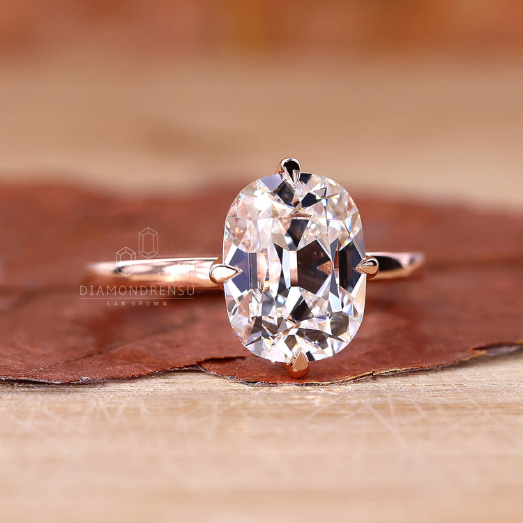 Cushion Cut Ring designed for timeless elegance.