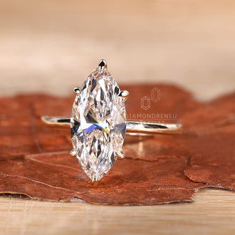 6 Claw Prong Engagement Ring offering style and durability.
