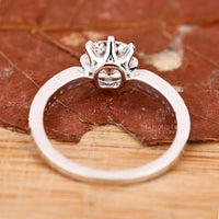 Pave Setting Ring with intricate detailing and sparkle.