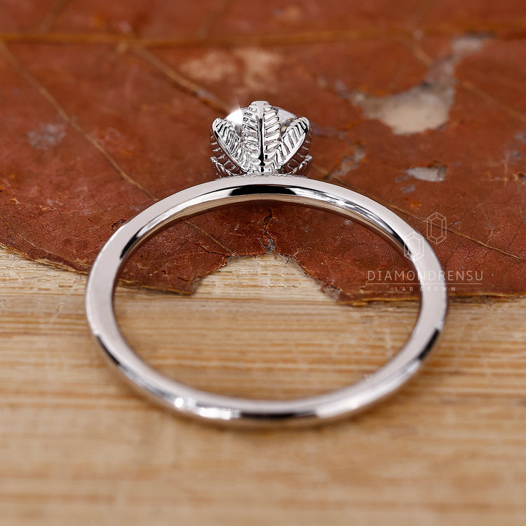 Nature Inspired Ring featuring delicate, organic details.
