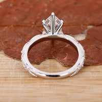 Marquise Shape Outline Ring showcasing a modern design.