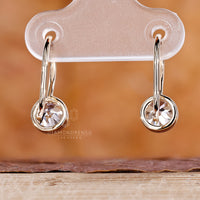 Wire hook earrings with an elegant dangle style.