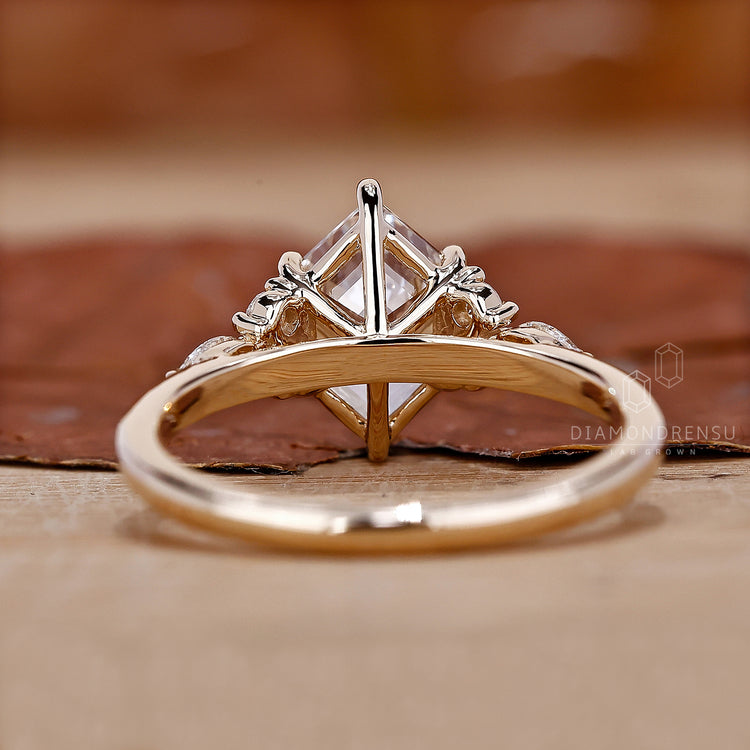 Hexagon Diamond Ring A Geometric Brilliance