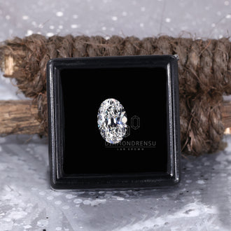 Old European Cut Oval Diamond for Engagement Ring Setting